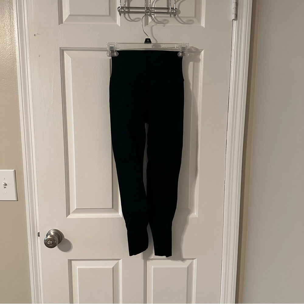 Fabletics Sculpt Knit Black Leggings